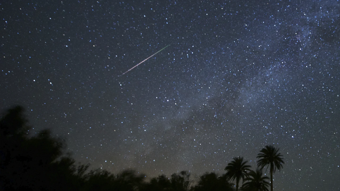Lluvia de estrellas La lluvia de estrellas más espectacular del verano
