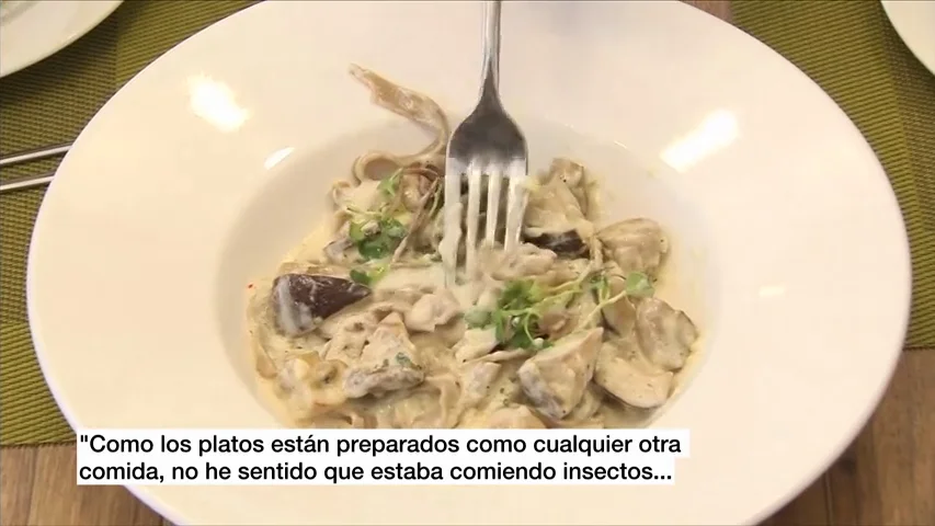 Frame 17.288472 de: Un chef en Corea del Sur crea un restaurante especializado en cocinar con insectos sin que lo parezca 