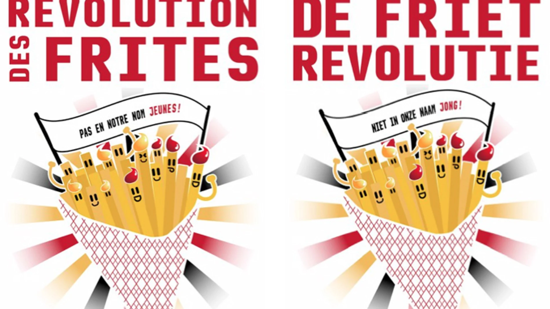 Revolucion de las patatas fritas en Bélgica