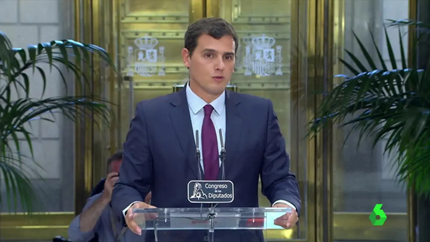 Albert Rivera comparece en el Congreso Albert Rivera comparece en el Congreso