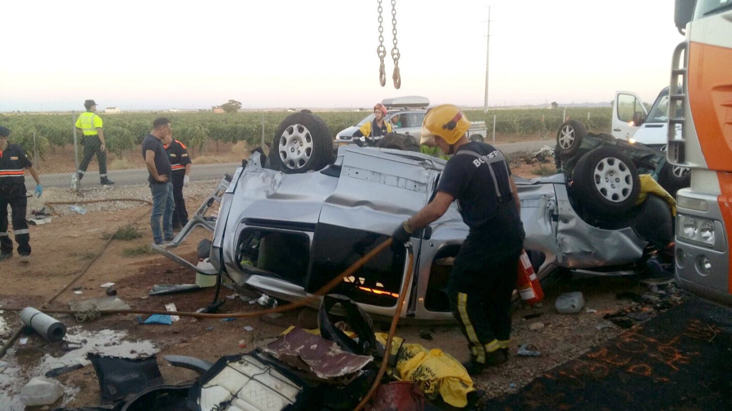 Accidente en Manzanares