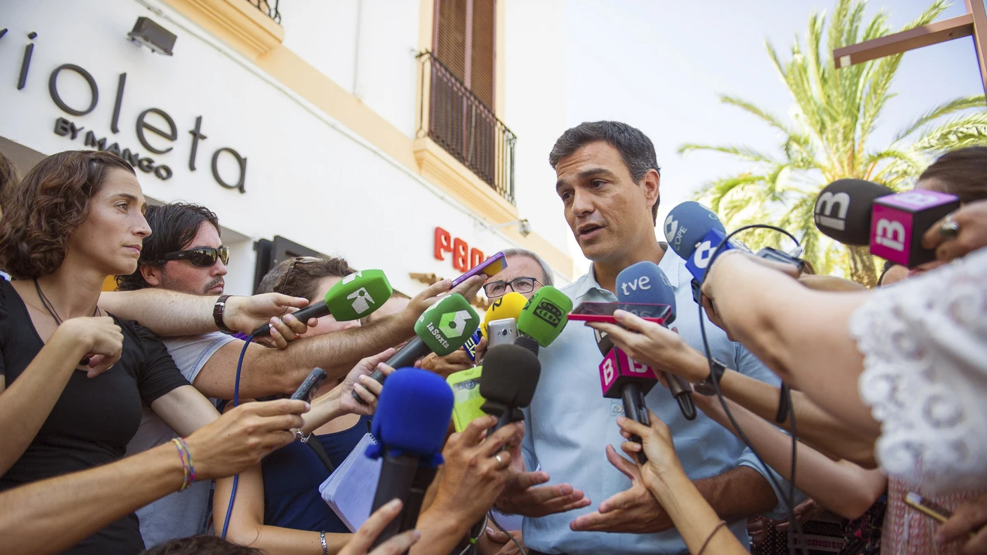 Pedro Sánchez reitera su 'no' a Mariano Rajoy Pedro Sánchez reitera su 'no' a Mariano Rajoy