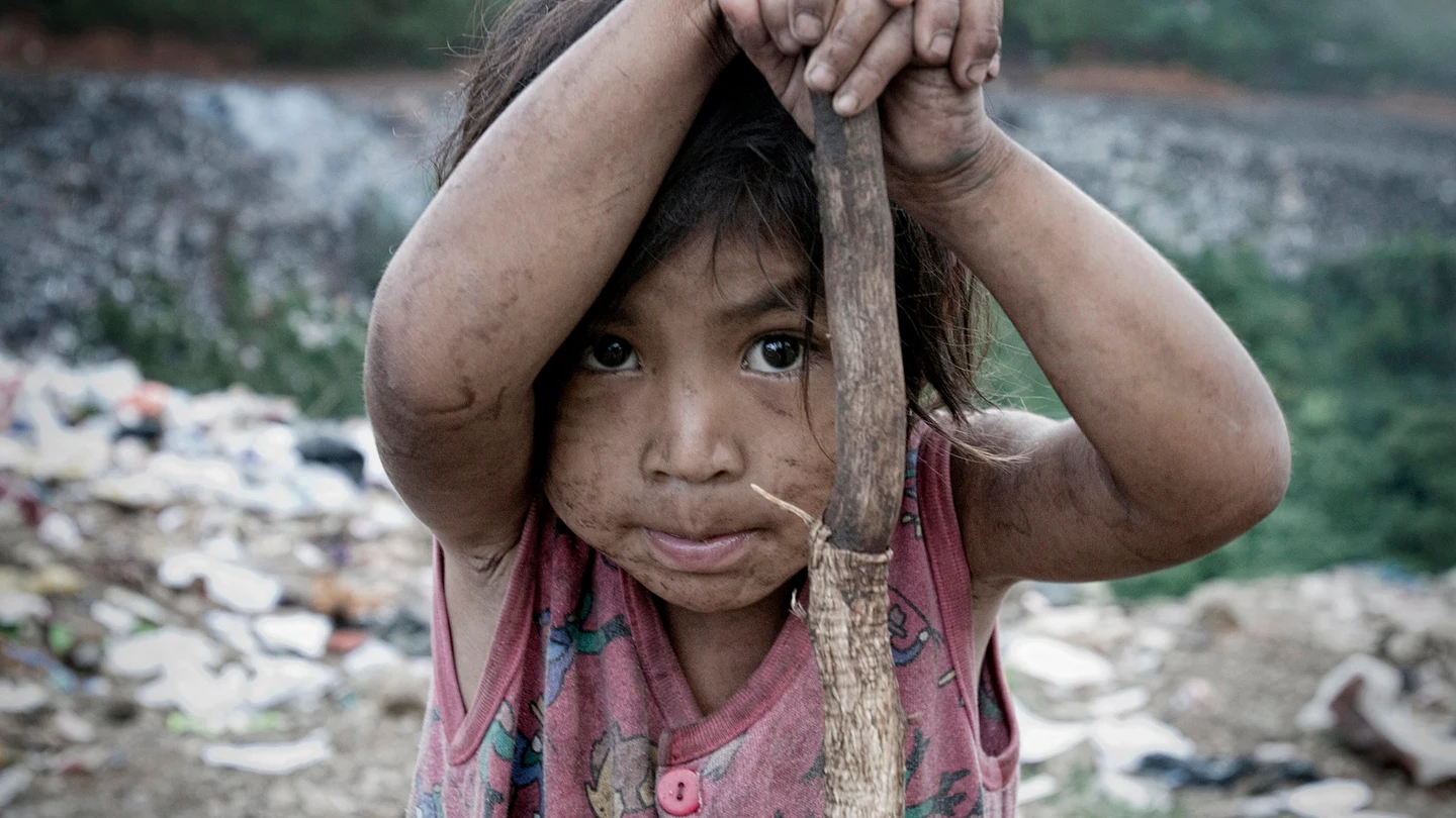 Imagen de una niña en América latina Imagen de una niña en América latina