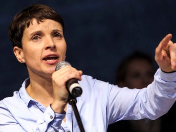 Frauke Petry, copresidenta de AfD. Frauke Petry, copresidenta de AfD.