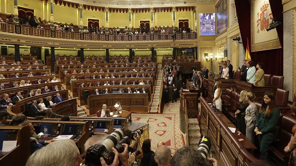 Sesión constitutiva del Congreso de los Diputados Sesión constitutiva del Congreso de los Diputados