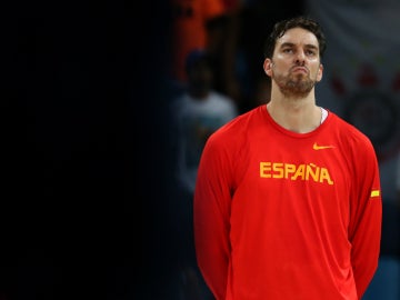 Pau Gasol, con España Pau Gasol, con España