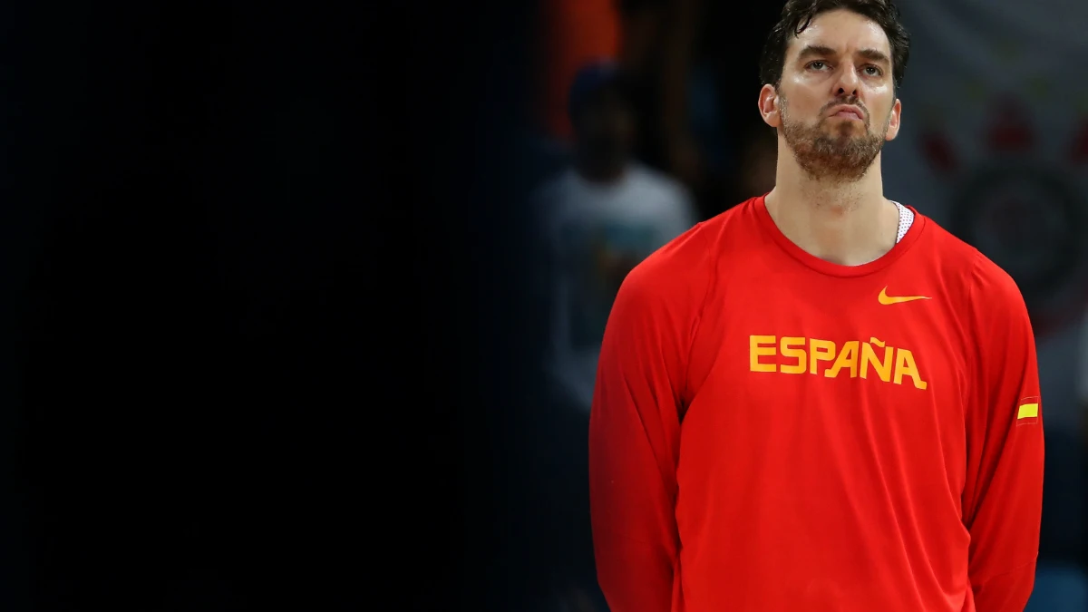 Pau Gasol, con España