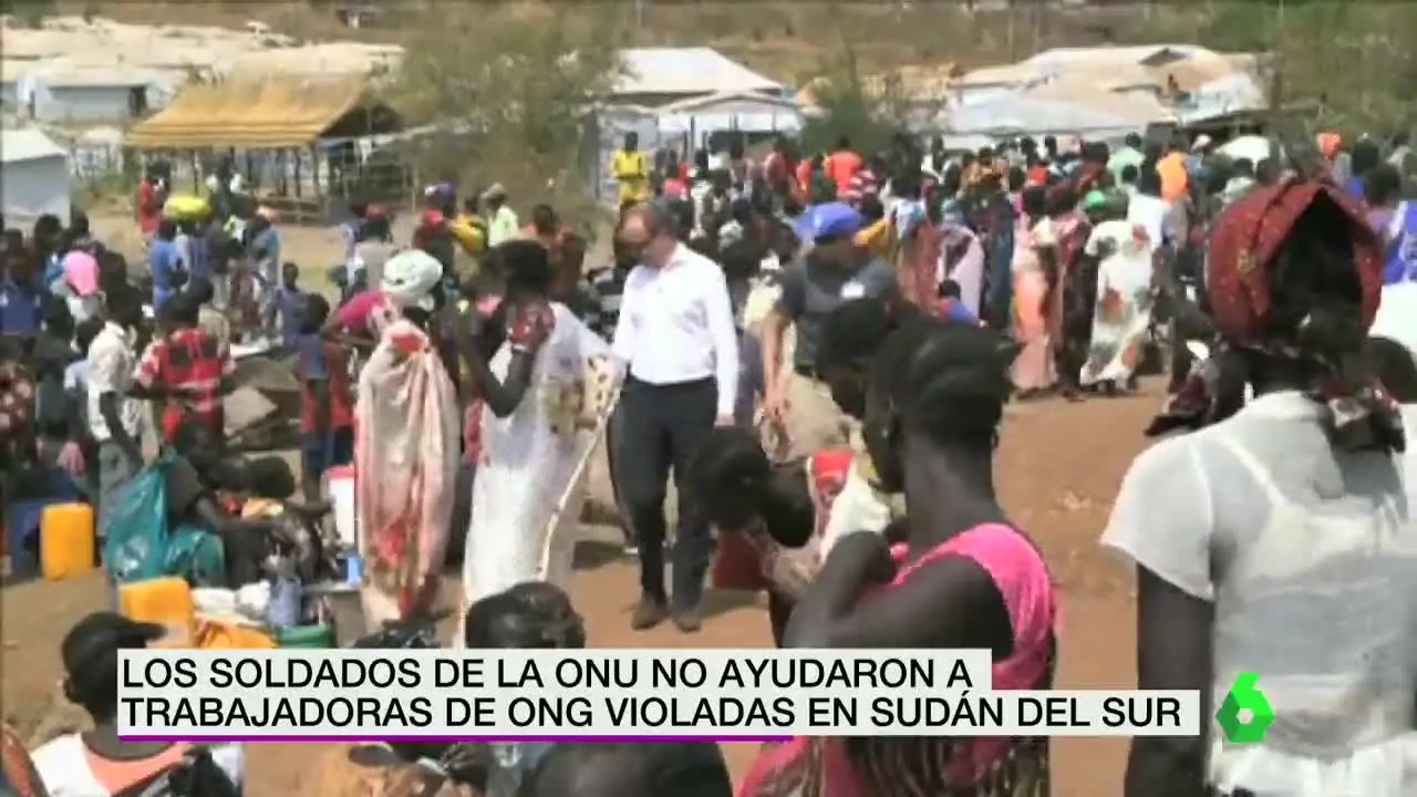 Voluntarios de ONG en Sudán del Sur