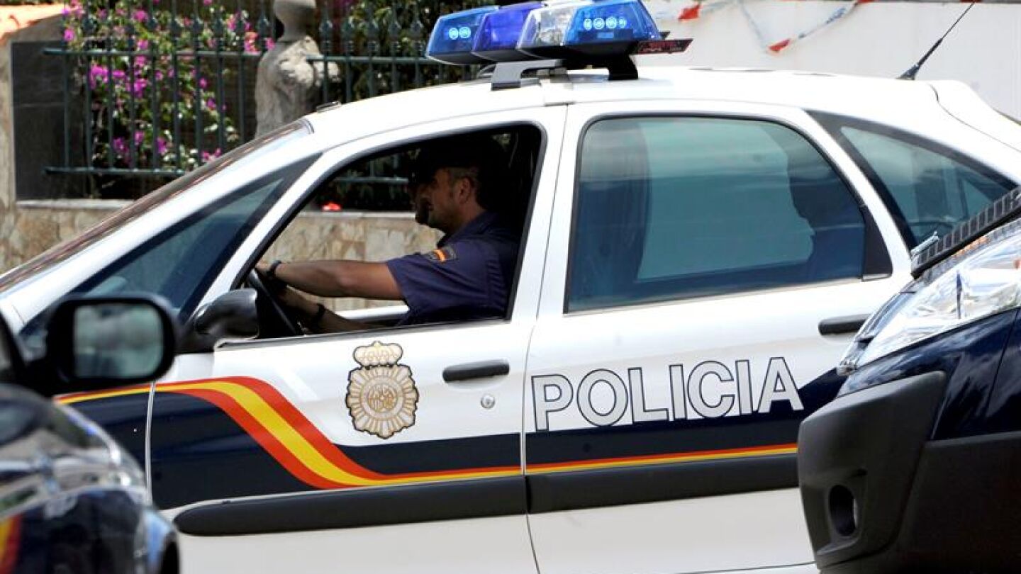 Coche de la Polic&iacute;a Nacional