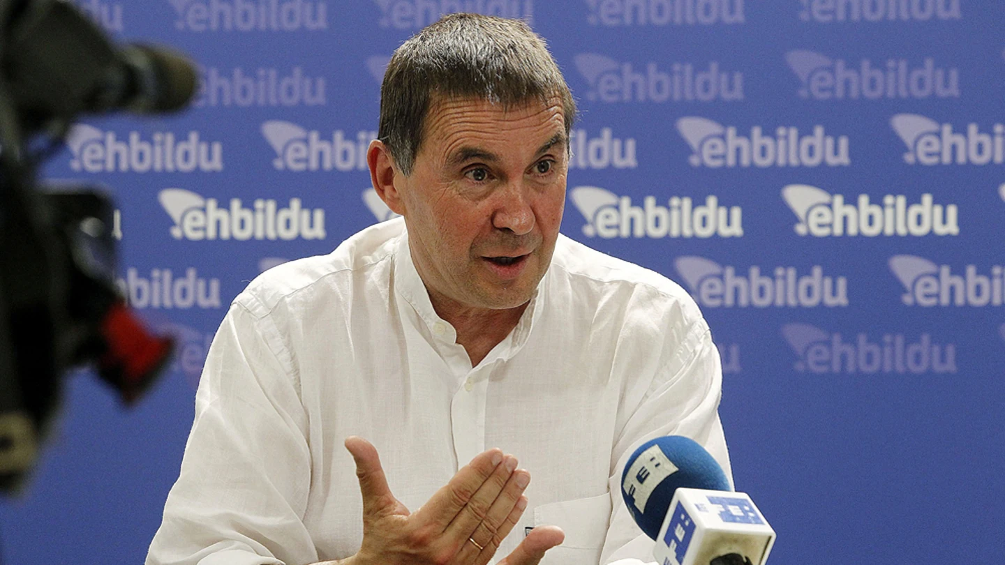 Arnaldo Otegi durante una entrevista a EFE Arnaldo Otegi durante una entrevista a EFE