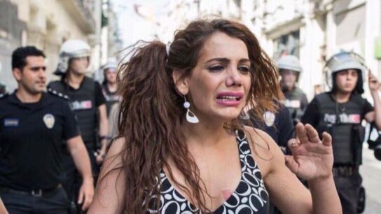 La activista Hande Kader.