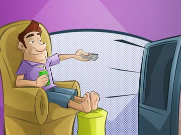 Ver la tele provoca infertilidad Ver la tele provoca infertilidad