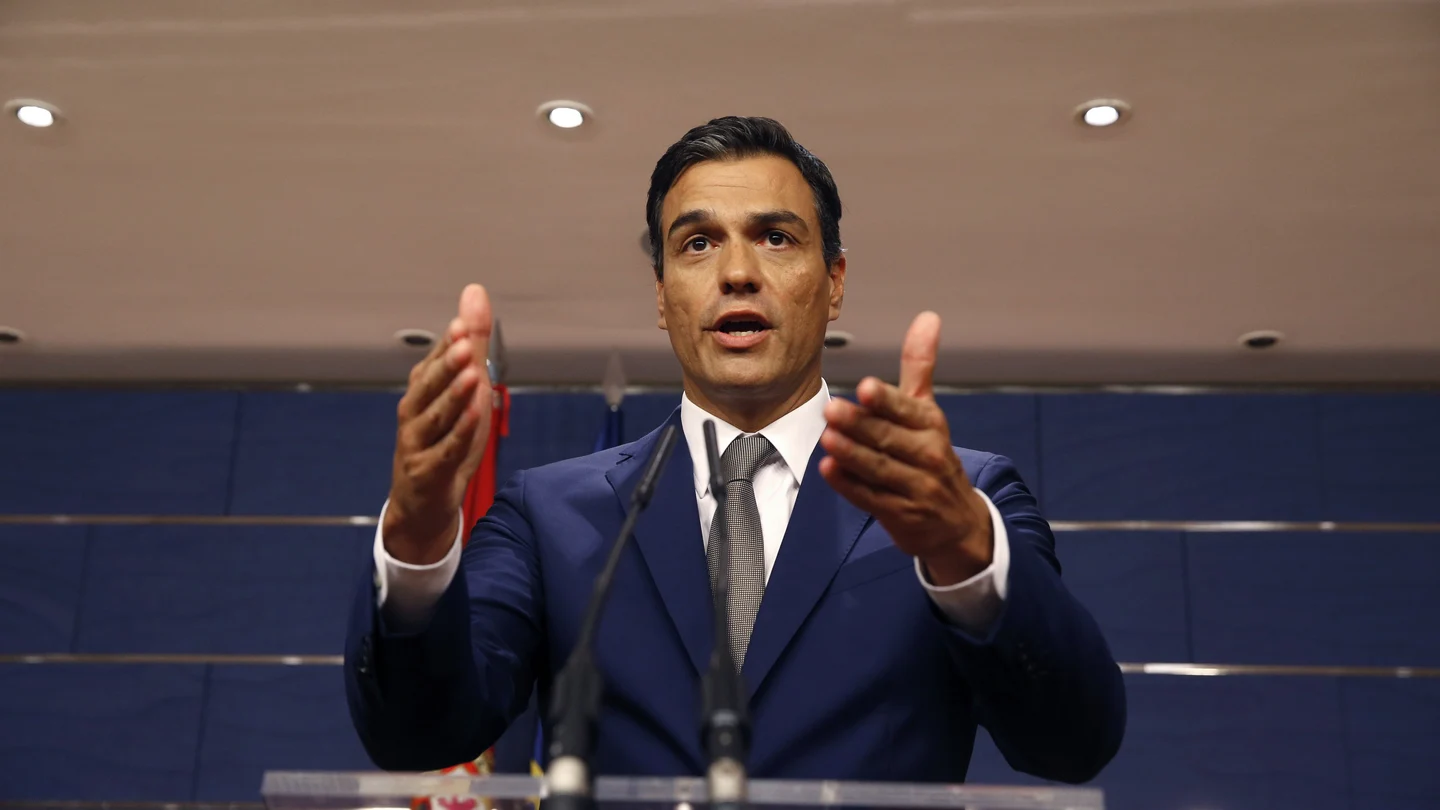 Pedro Sánchez, líder del PSOE Pedro Sánchez, líder del PSOE