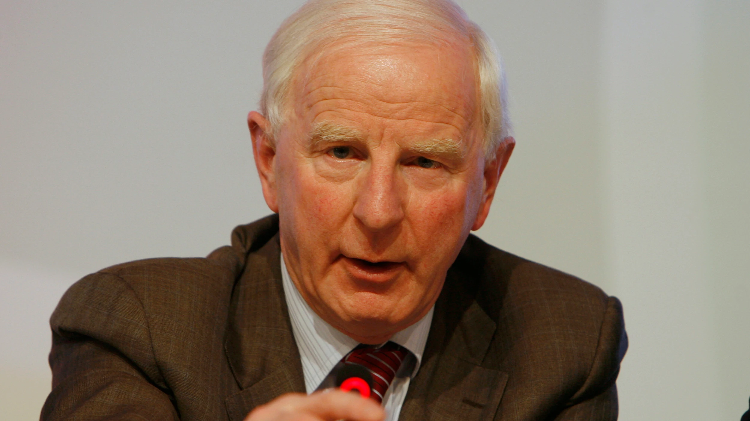 Patrick Hickey, durante una comparecencia