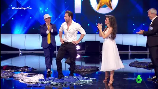 David Bustamante se atreve con el 'Quick Change' David Bustamante se atreve con el 'Quick Change'