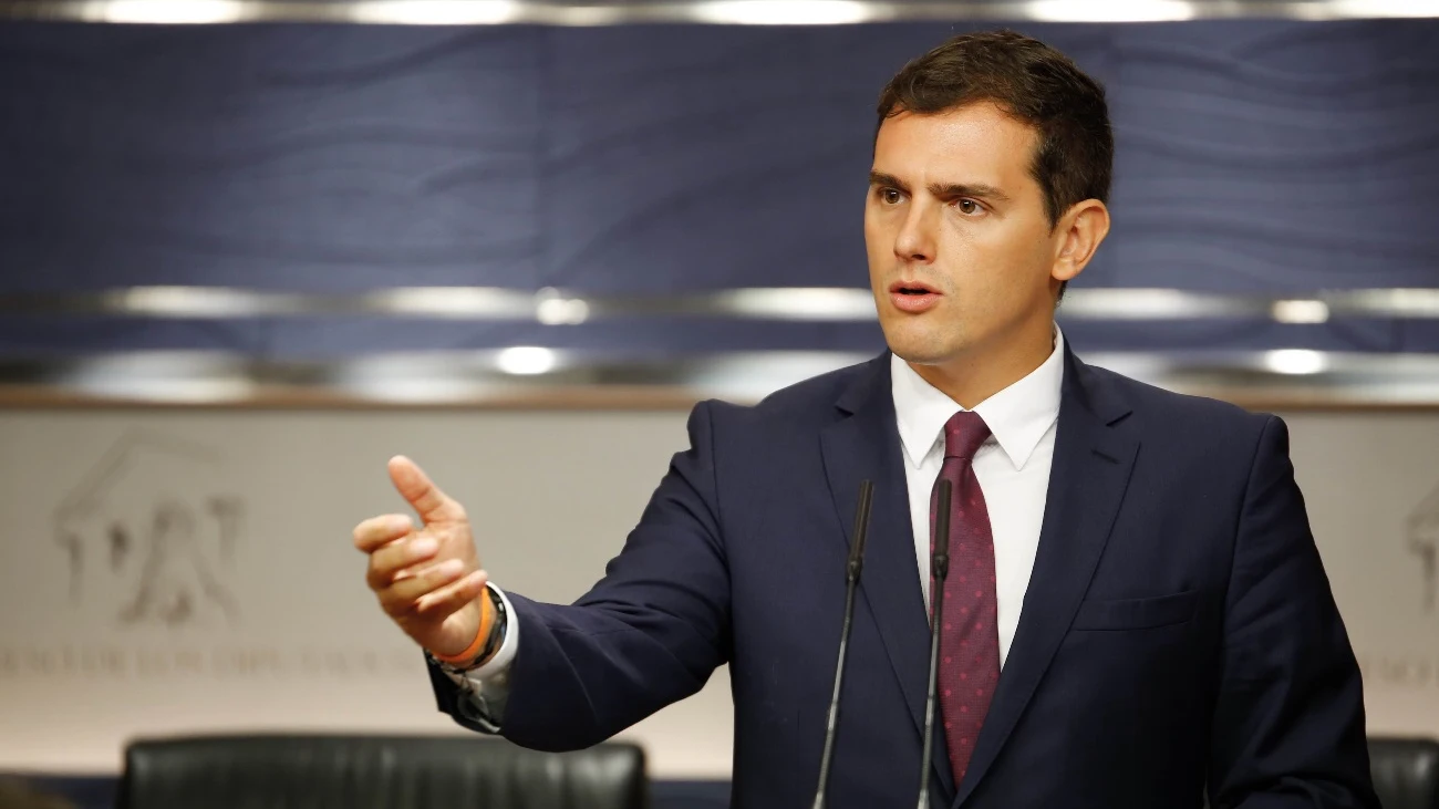 Albert Rivera, presidente de Ciudadanos
