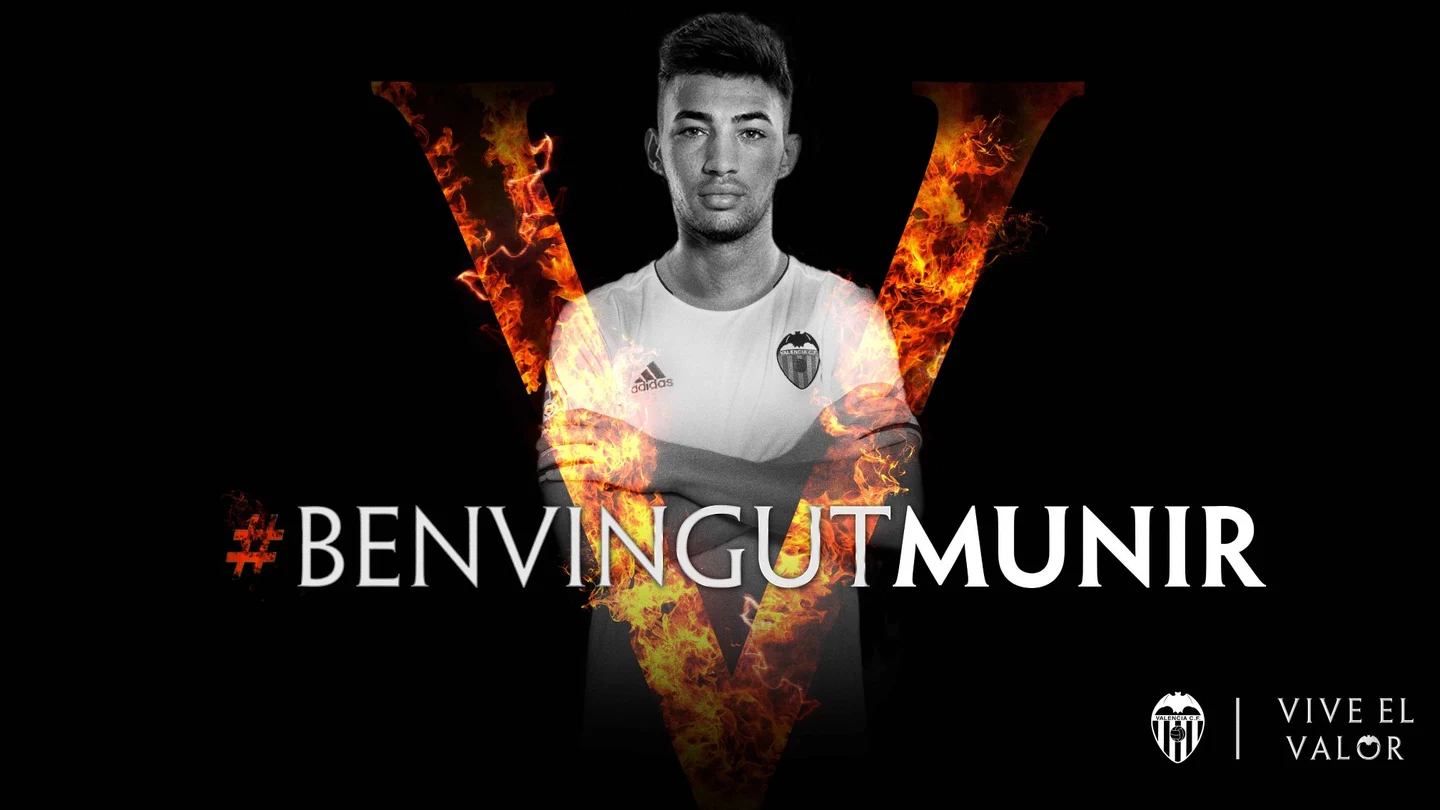Munir, presentado como valencianista Munir, presentado como valencianista