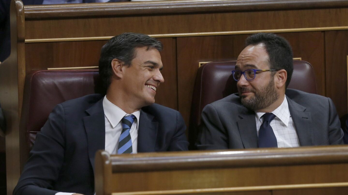 Antonio Hernando, portavoz del PSOE en el Congreso