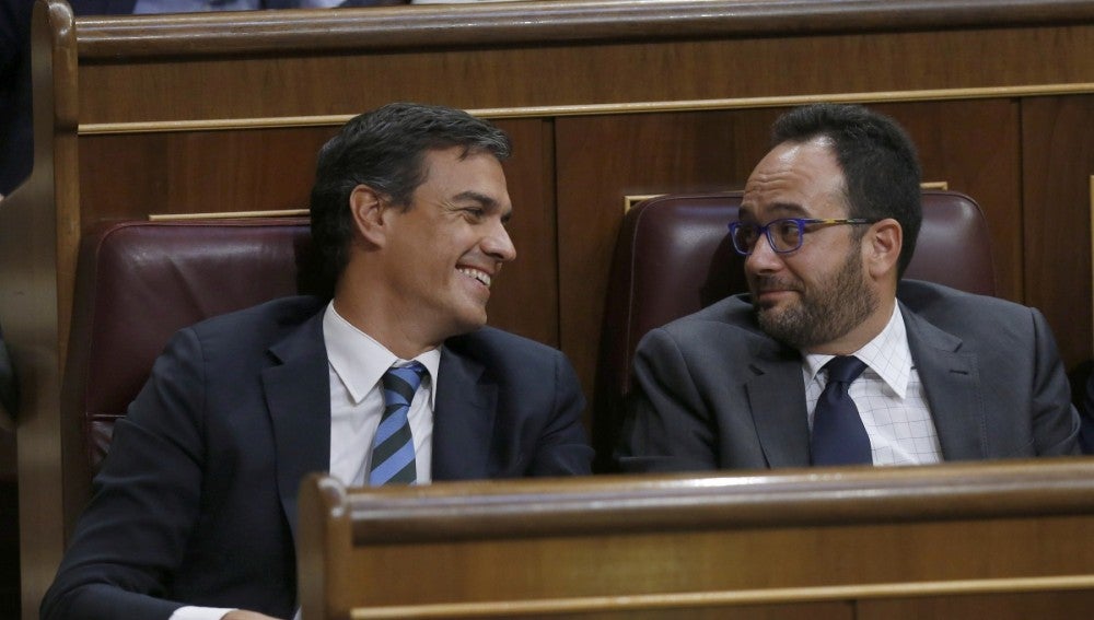 Antonio Hernando, portavoz del PSOE en el Congreso