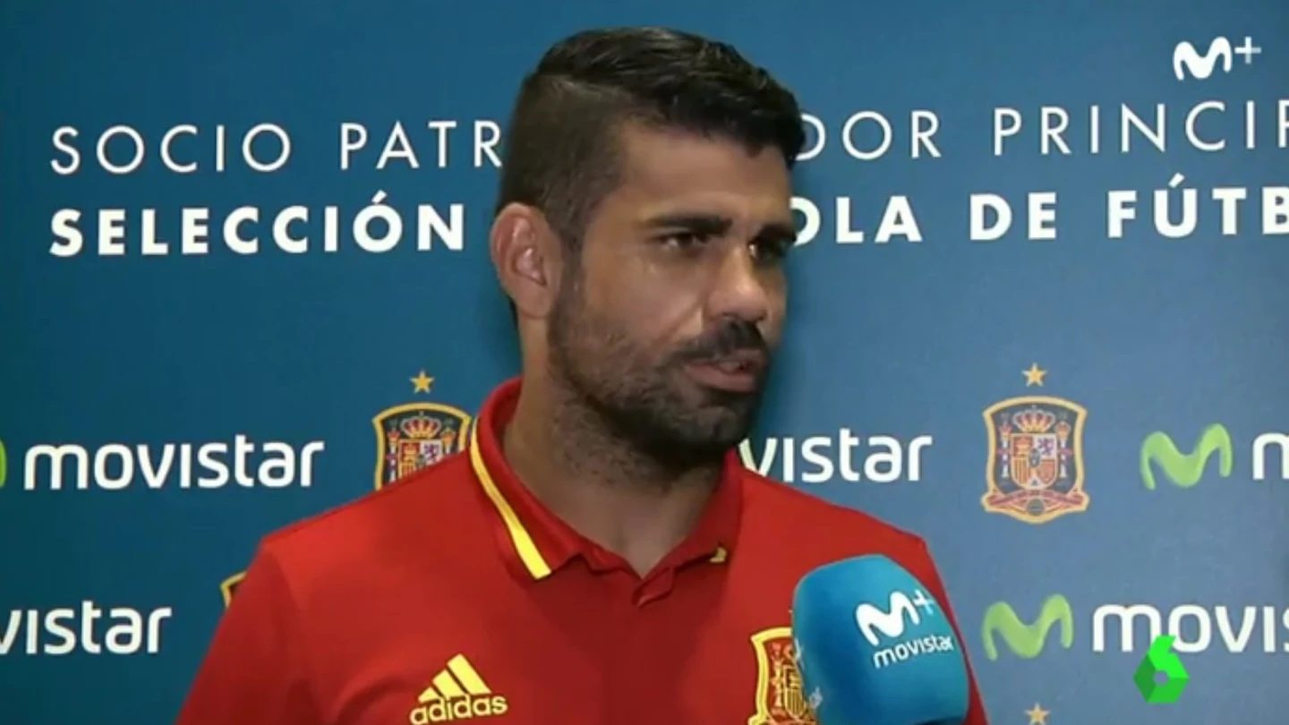 Diego Costa, jugador de la selección española Diego Costa, jugador de la selección española