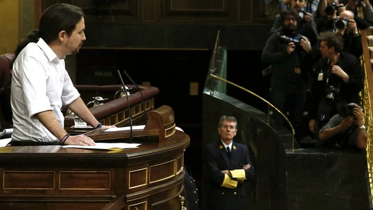 Pablo Iglesias en el Congreso Pablo Iglesias en el Congreso