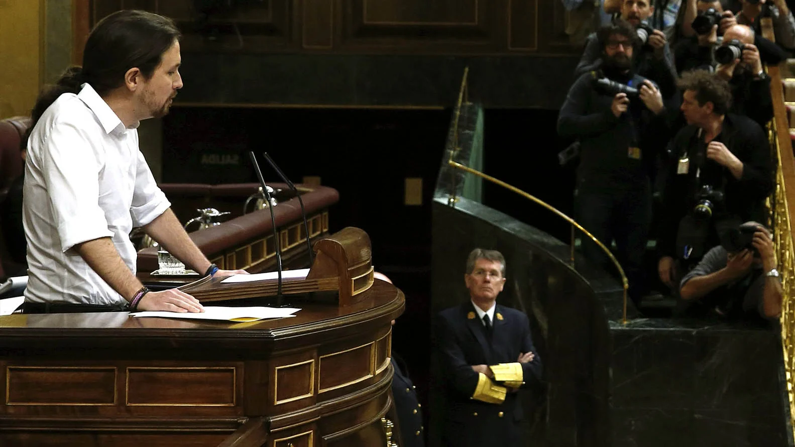 Pablo Iglesias en el Congreso