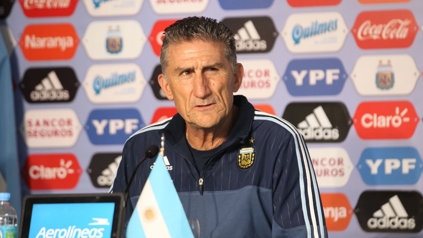 Edgardo Bauza, seleccionador de Argentina Edgardo Bauza, seleccionador de Argentina
