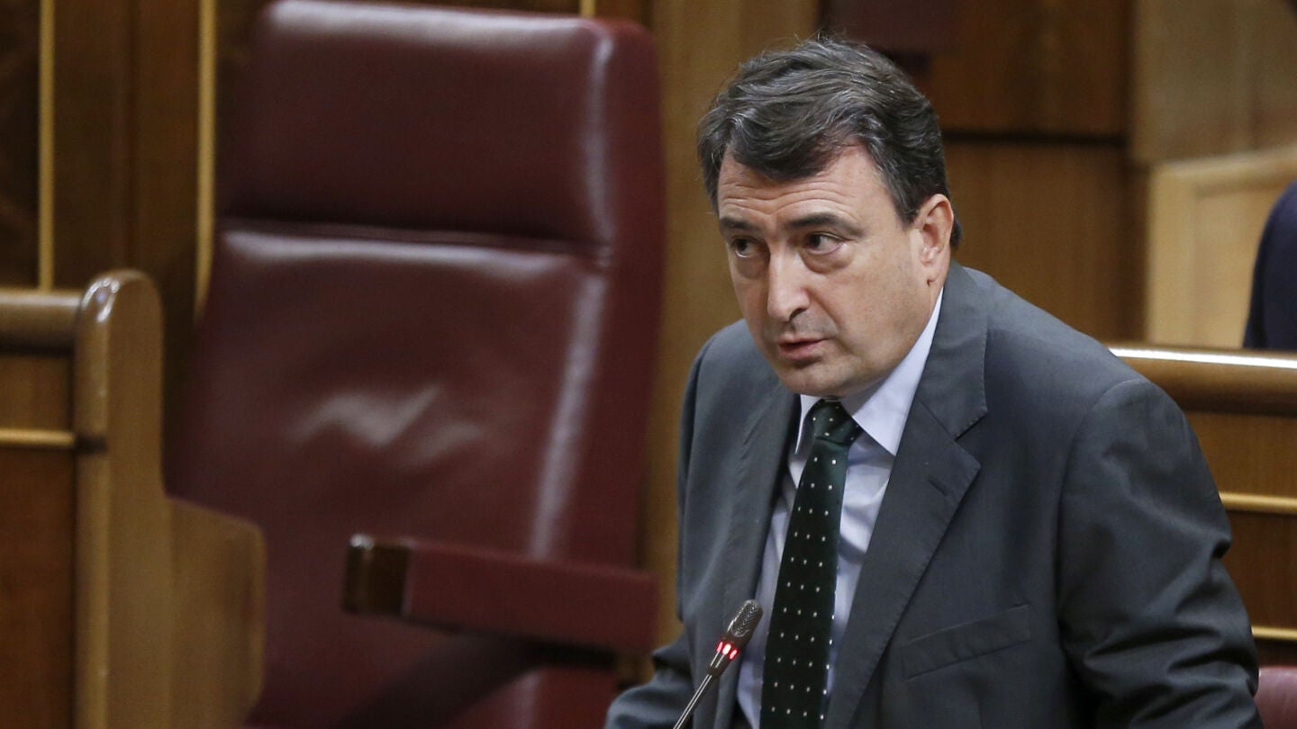 Aitor Esteban durante su intervenci&oacute;n