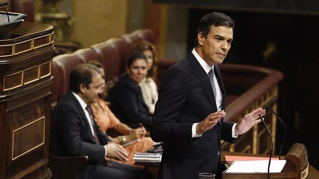 Pedro Sánchez en el Congreso