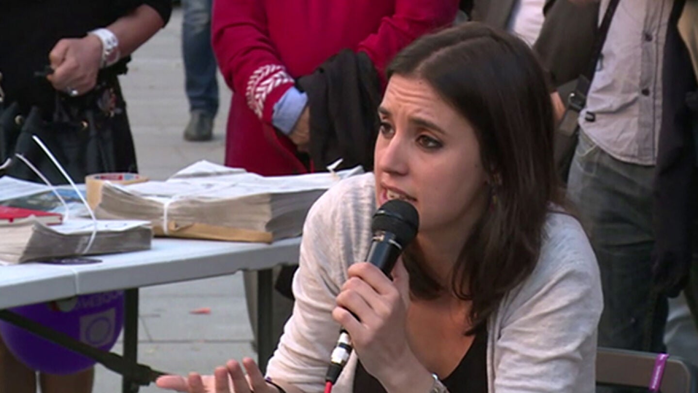 Irene Montero en una imagen de archivo