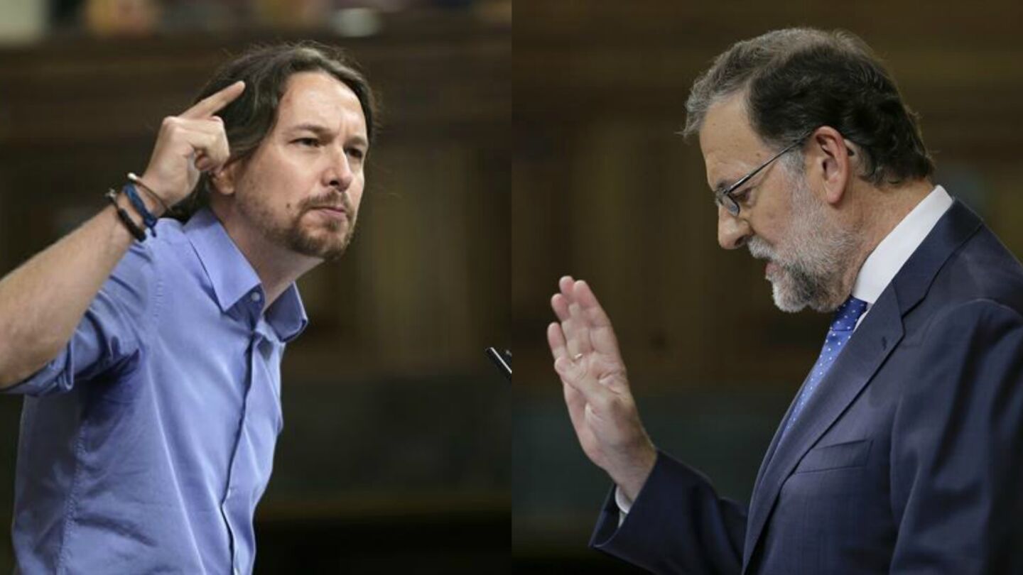 Mariano Rajoy y Pablo Iglesias