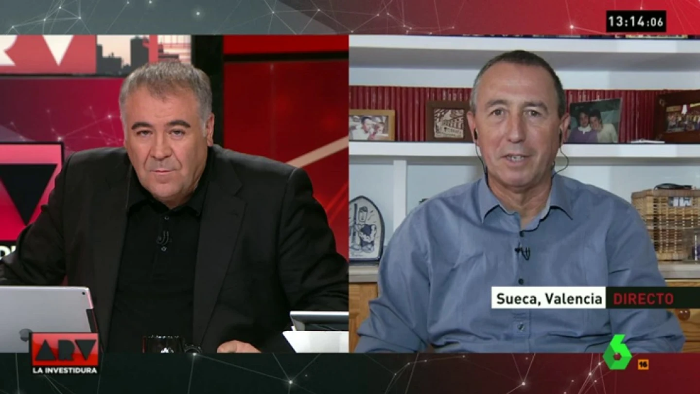Joan Baldoví: "Hay otra alternativa con PSOE y Podemos, que Ciudadanos haga un servicio público y se abstenga" Joan Baldoví: "Hay otra alternativa con PSOE y Podemos, que Ciudadanos haga un servicio público y se abstenga"