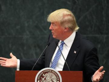 El candidato republicano a la presidencia de Estados Unidos, Donald Trump El candidato republicano a la presidencia de Estados Unidos, Donald Trump