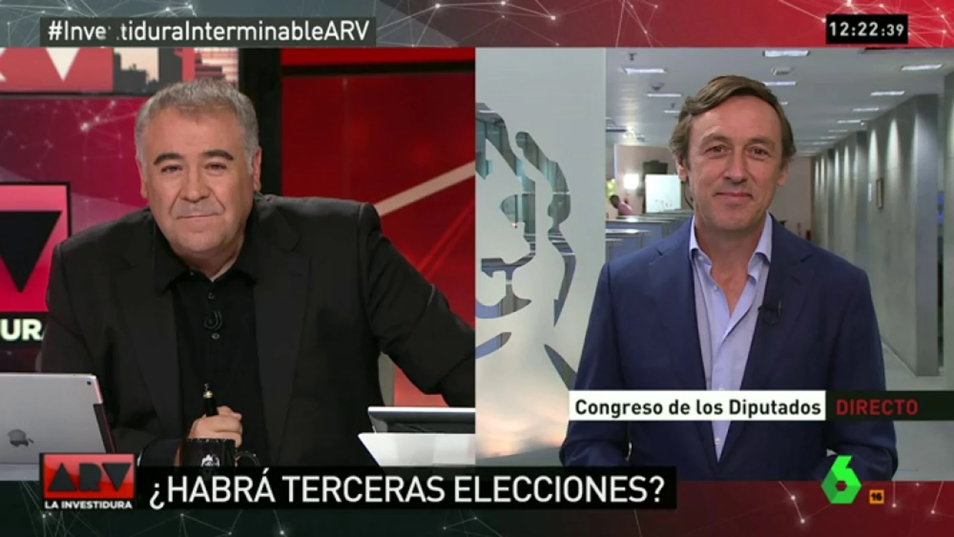 Rafael Hernando: "Después de las elecciones nos dijeron que si veníamos con 170 apoyos estuviéramos tranquilos"
