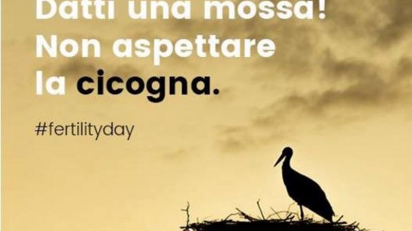 Cartel promocional del 'D&iacute;a de la fertilidad'