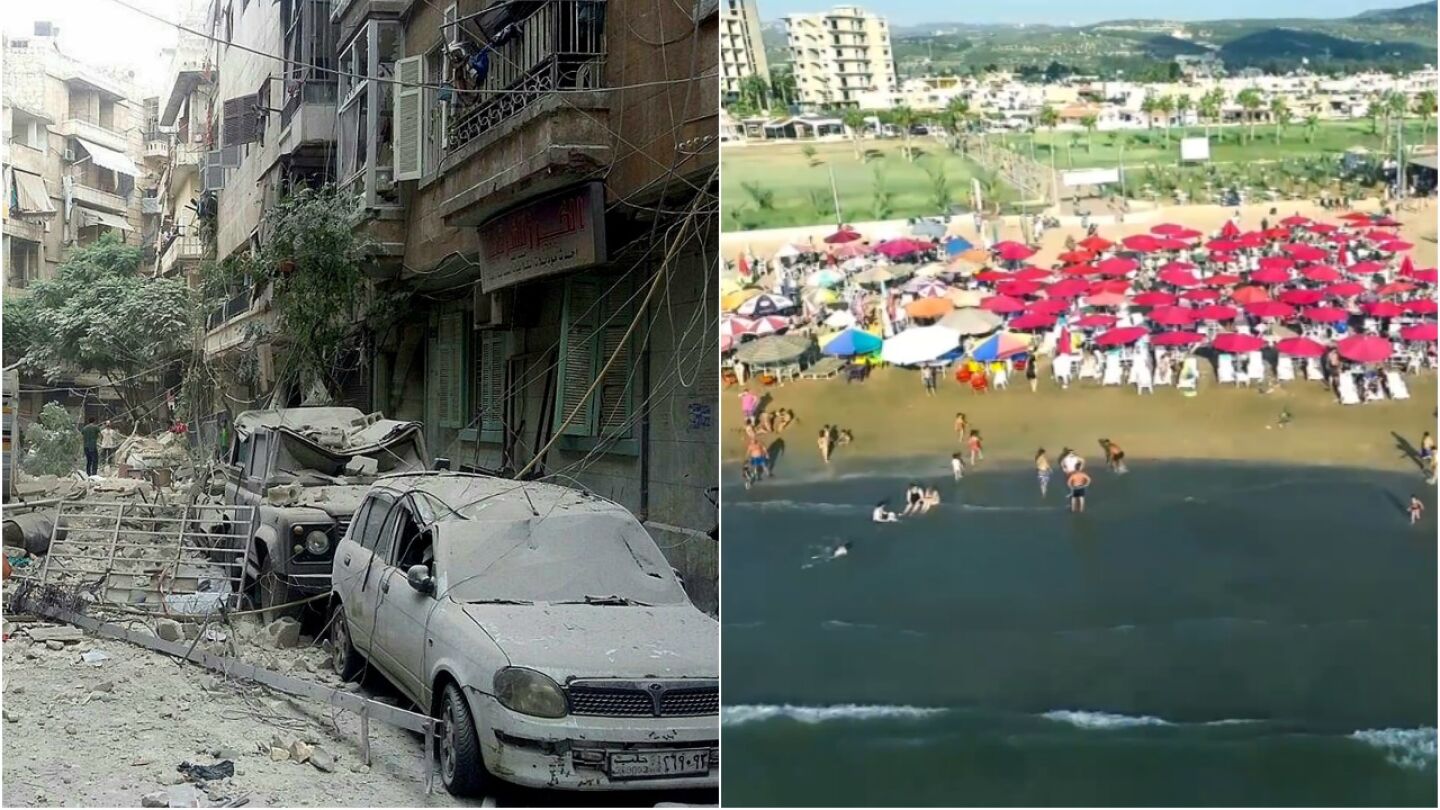 Las dos caras de Siria