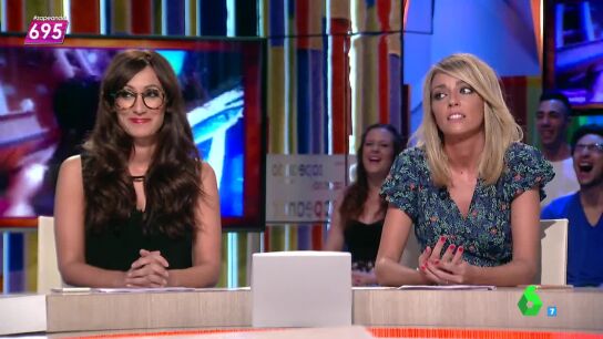 Anna Morgade y Anna Simon, en Zapeando