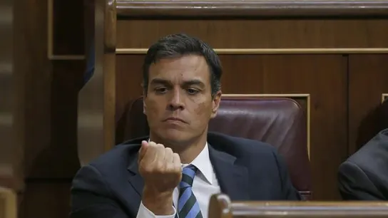 Pedro Sánchez en el Congreso Pedro Sánchez en el Congreso
