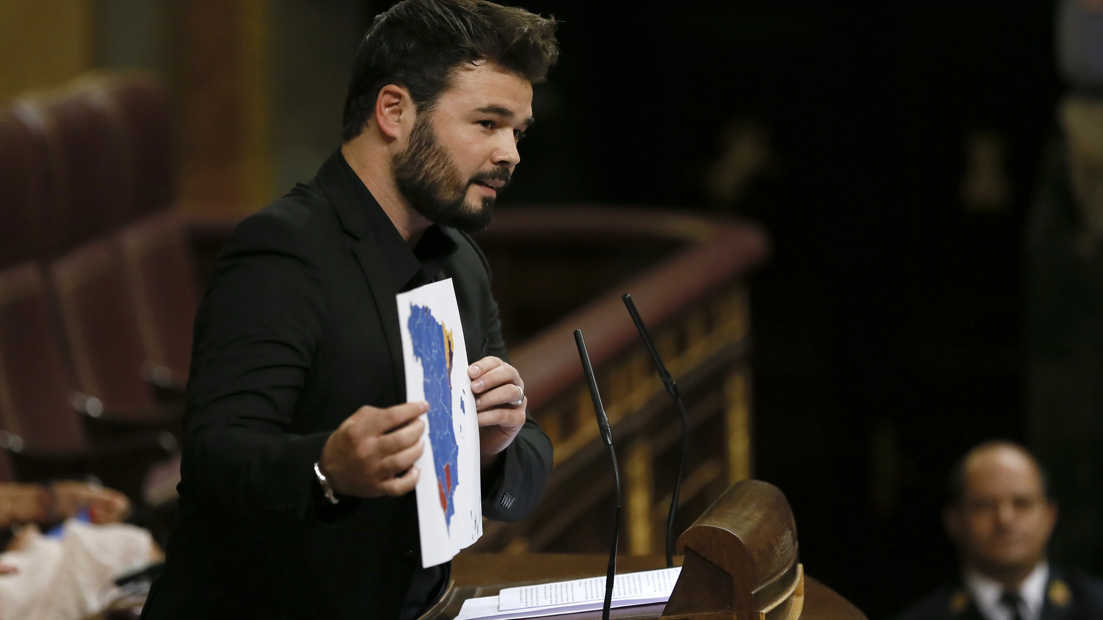 Gabriel Rufián, diputado de ERC