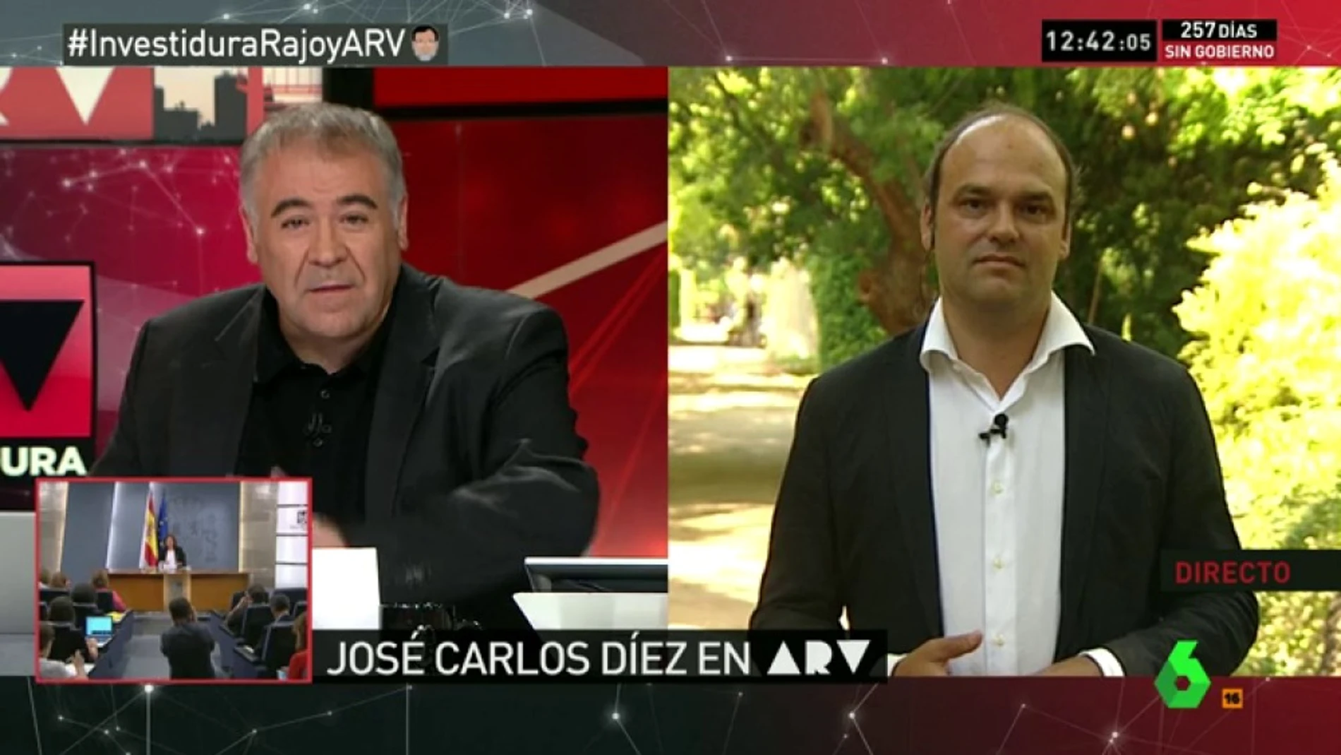 José Carlos Díez: "Me indigna que un Gobierno que vive de mis impuestos pacte con Bruselas algo que no cuenta"