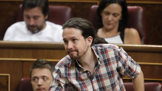Pablo Iglesias en el Congreso