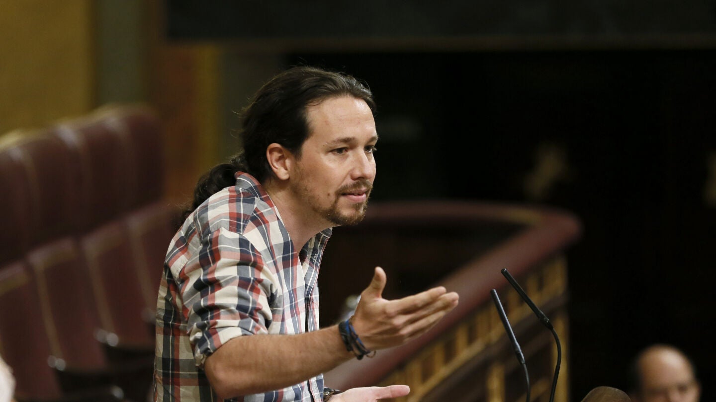 Pablo Iglesias, l&iacute;der de Podemos