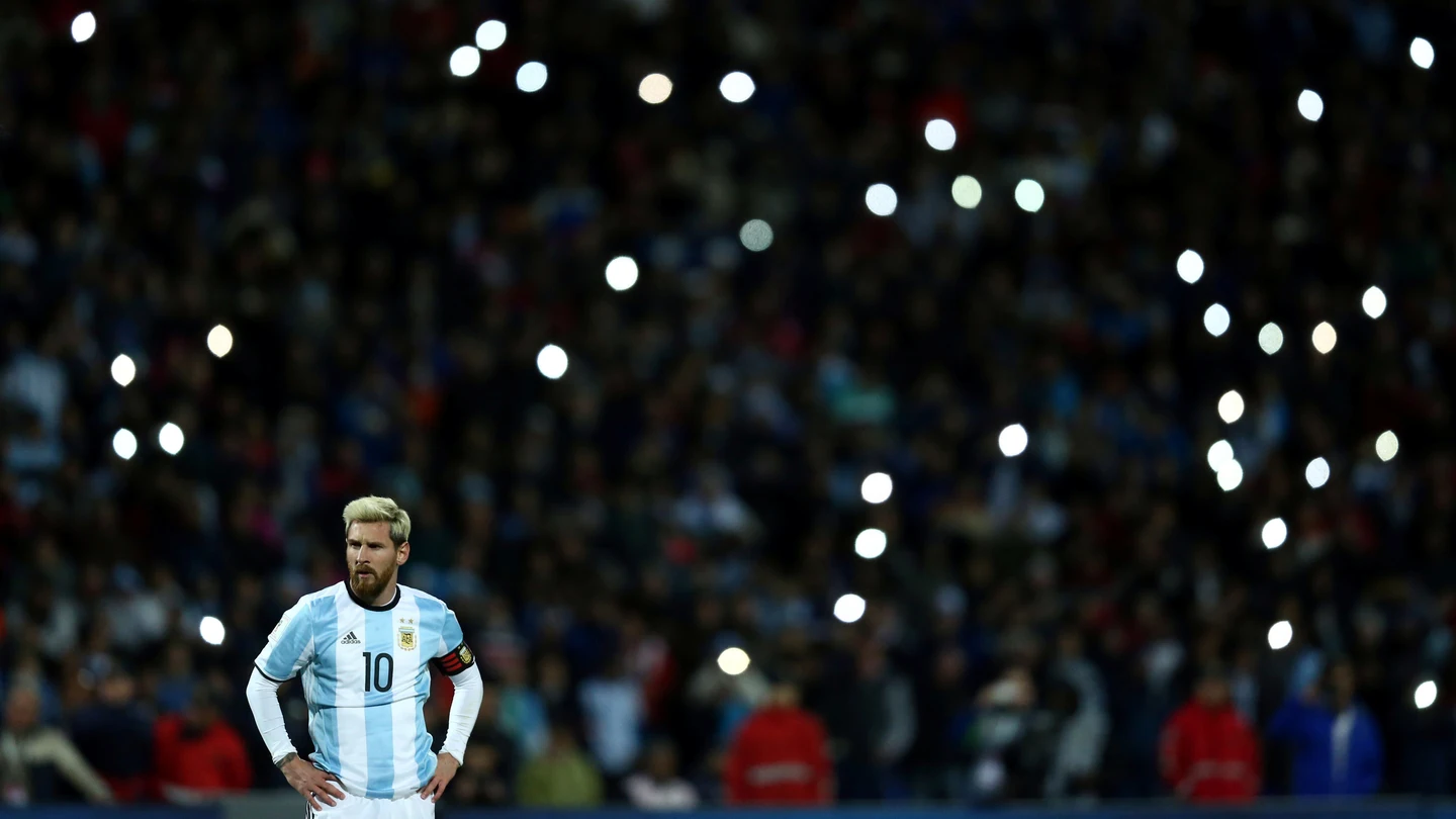 Leo Messi, con Argentina Leo Messi, con Argentina