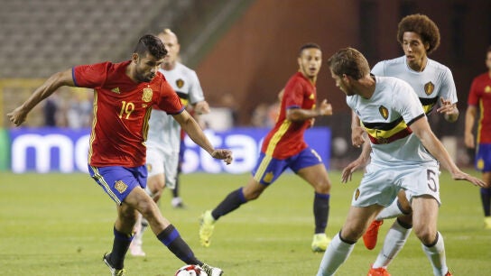 Pol&eacute;micas declaraciones de Diego Costa tras el partido ante B&eacute;lgica.