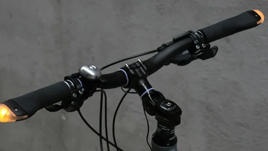 Manillar de una bicicleta Manillar de una bicicleta