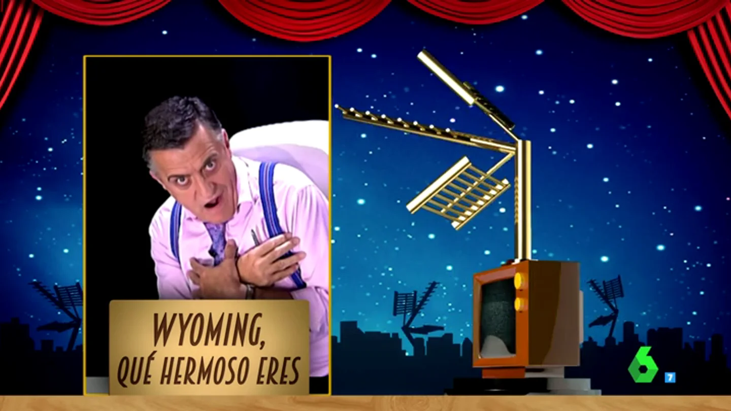 Frame 35.549302 de: 'Wyoming qué hermoso eres' ganador del premio Zapeando a mejor comunicador nacional Frame 35.549302 de: 'Wyoming qué hermoso eres' ganador del premio Zapeando a mejor comunicador nacional
