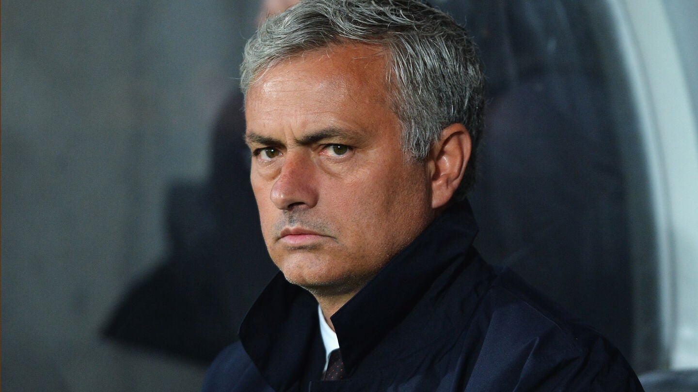 Jos&eacute; Mourinho, durante un encuentro con el Manchester United
