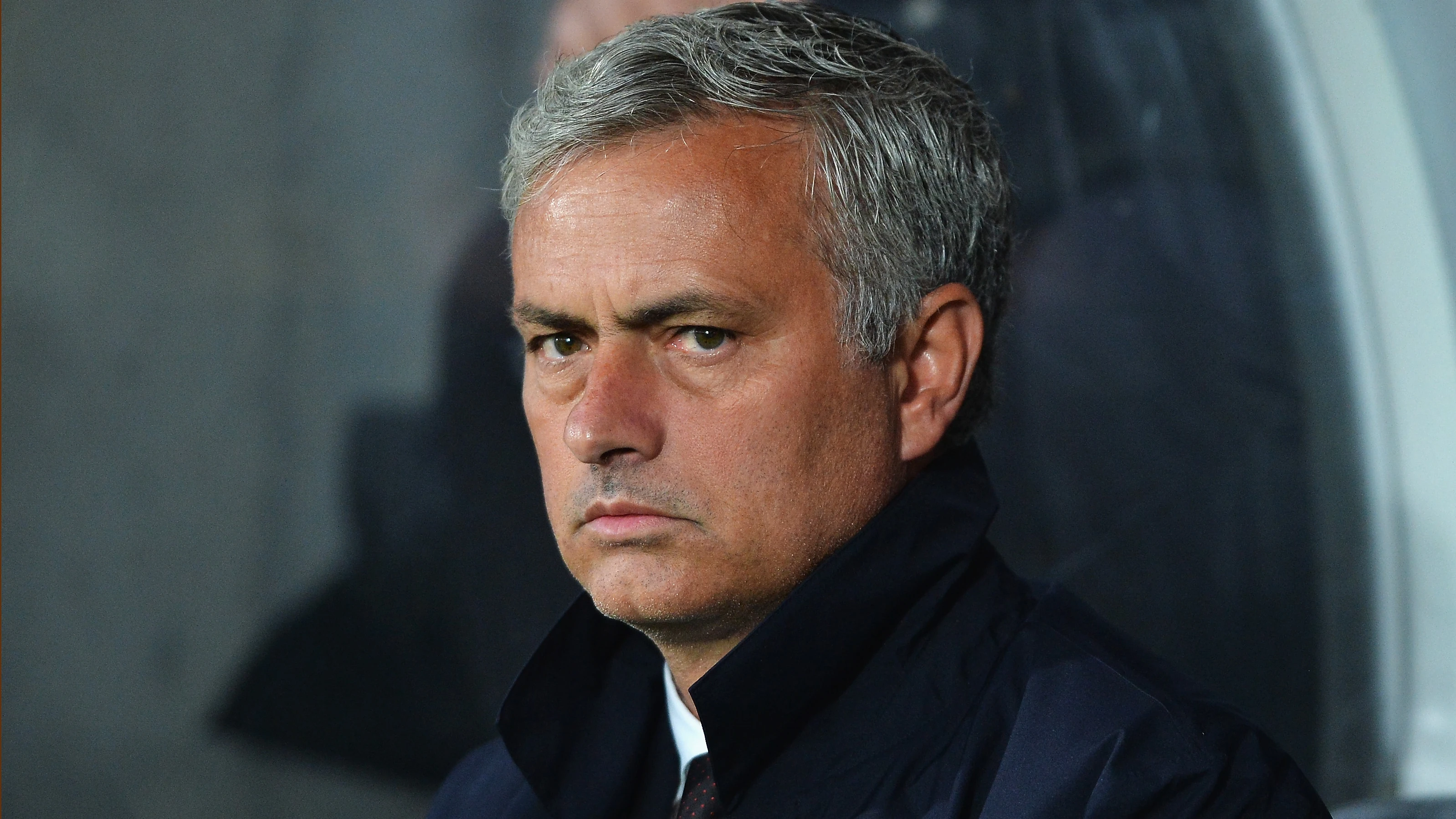 José Mourinho, durante un encuentro con el Manchester United