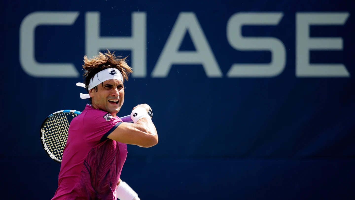 David Ferrer pasa a la tercera ronda del US Open. David Ferrer pasa a la tercera ronda del US Open.