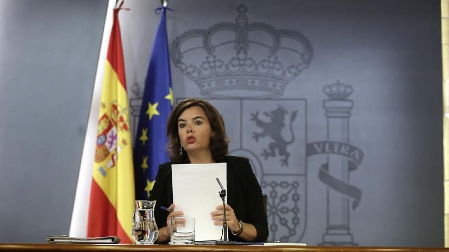 Soraya S&aacute;enz de Santamar&iacute;a